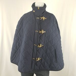 Ralph Lauren Women M Cape Poncho WATER Resistant